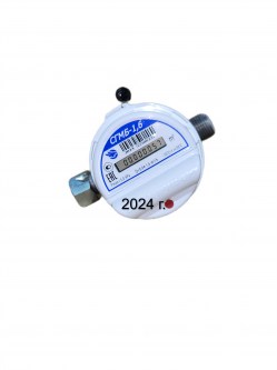 Счетчик газа СГМБ-1,6 с батарейным отсеком (Орел), 2024 года выпуска Загарск